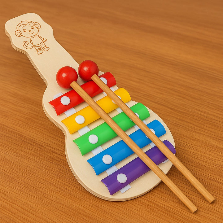 Naayaab Craft Guitar Xylophone with 5 Tones Naayaab craft